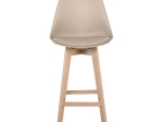 MARTIN ΣΚΑΜΠΟ BAR ΟΞΙΑ ΦΥΣΙΚΟ, PP-PU SAND BEIGE, ΜΟΝΤΑΡΙΣΜΕΝΗ ΤΑΠΕΤΣΑΡΙΑ