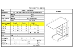 LIFT ΒΟΗΘΗΤΙΚΟ ΤΡΑΠΕΖΑΚΙ ΜΕΤΑΛΛΟ ΒΑΦΗ ΜΑΥΡΟ, MELAMINE ΑΠΟΧΡΩΣΗ ΣΚΟΥΡΟ ΚΑΡΥΔΙ
