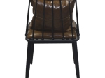 DANTE ΚΑΡΕΚΛΑ, ΜΕΤΑΛΛΟ ΒΑΦΗ ΜΑΥΡΟ, PU VINTAGE BROWN