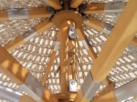 ΟΜΠΡΕΛΑ ΞΥΛΙΝΗ - ΟΞΙΑ Φ300CM, ΠΛΕΚΤΟ ΜΑΚΡΑΜΕ ΜΠΕΖ