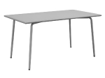 BRIO FLAT ΤΡΑΠΕΖΙ-PRO ΚΗΠΟΥ - ΒΕΡΑΝΤΑΣ, ΜΕΤΑΛΛΟ ΒΑΦΗ COOL GREY 4C