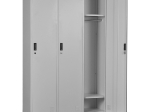 LOCKER 3 ΘΕΣΕΩΝ ΕΡΜΑΡΙΟ - ΑΝΑ ΘΕΣΗ: 3 ΡΑΦΙΑ, ΘΕΣΕΙΣ ΓΙΑ ΚΡΕΜΑΣΤΡΕΣ, ΜΕΤΑΛΛΟ ΒΑΦΗ ΓΚΡΙ
