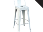 RELIX ΣΚΑΜΠΟ BAR-PRO ΜΕ ΠΛΑΤΗ, ΜΕΤΑΛΛΟ ΒΑΦΗ ANTIQUE WHITE