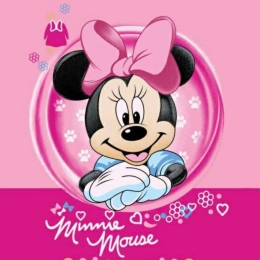 ΚΟΥΒΕΡΤΑ VELOUR MINNIE