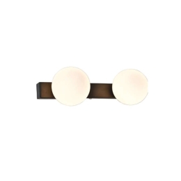 Φωτιστικό Τοίχου-Απλίκα 43422-2 L40cm 2xG9 Black-White Inlight