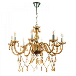 Φωτιστικό Οροφής 5314-8 75cm 8xΕ14 Honey Inlight