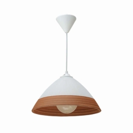 Φωτιστικό Οροφής 4409-Β 30x16cm 1xΕ27 Brown Inlight