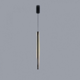 Φωτιστικό Οροφής Led 6023 60cm 560Lm Black Inlight Μέταλλο