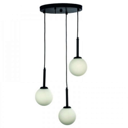Φωτιστικό Οροφής 4514-3 30cm 3xG9 Black-White Inlight