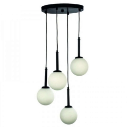 Φωτιστικό Οροφής 4514-4 30x110cm 4xG9 Black-White Inlight