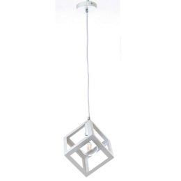Φωτιστικό Οροφής 4400 26x26cm 1xΕ27 White Inlight