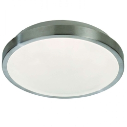 Πλαφονιέρα Οροφής 42159-B 40cm Led 2000Lm 24W 4000Κ Silver Inlight