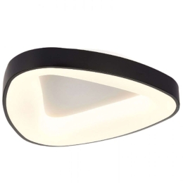 Πλαφονιέρα Οροφής 42175-A 56cm Led 4650Lm 58W 4000K Black-White Inlight