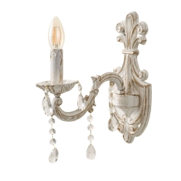 Φωτιστικό Τοίχου Πατίνα 43356-1 25x30cm 1xE14 Beige Inlight