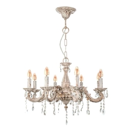 Φωτιστικό Οροφής Πατίνα 5304-8 45x65cm 8xE14 Beige Inlight
