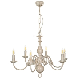 Φωτιστικό Οροφής Πατίνα 5311-6 70cm 6xE14 White Inlight
