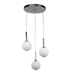 Φωτιστικό Οροφής Ροζέτα 4515-3 30cm 3xG9 Chrome Inlight