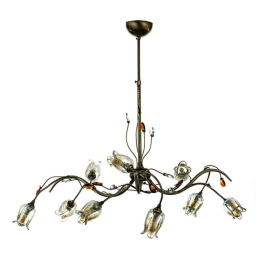 Φωτιστικό Οροφής 5224-9 90x85cm 9xG9 Bronze Inlight