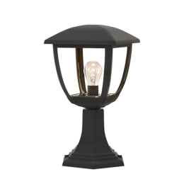 Φωτιστικό Δαπέδου - Φάρος Avalance 80400214 E27 35.3x18.5cm Black ItLighting