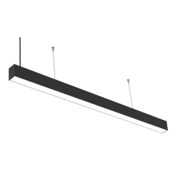 Φωτιστικό Οροφής-Ράγα 6042-90 7x5x90cm Led 2400Lm 30W 3000K Black Inlight