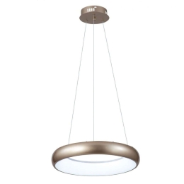 Φωτιστικό Οροφής 42024-B-Golden 40x8cm Dim Led 4050Lm 54W 3000K/4000K/6000K Gold-White Inlight