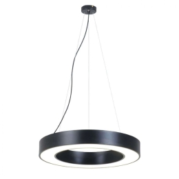 Φωτιστικό Οροφής 6041-80-BL 80x9cm Led 4000Lm 50W 3000Κ Black-White Inlight