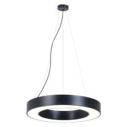 Φωτιστικό Οροφής 6171-100-BL 100x9cm Led 4800Lm 60W 4000Κ Black Inlight