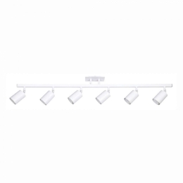 Φωτιστικό Οροφής - Σποτ 9086-6 110x22cm 6xGU10 White Inlight
