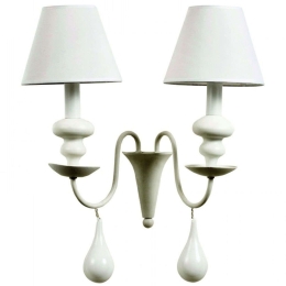 Φωτιστικό Τοίχου - Απλίκα 43333 33x41cm 2xE14 White Inlight