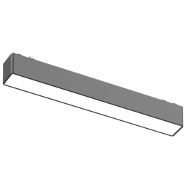 Γραμμικό Φωτιστικό Μαγνητικής Ράγας Ultra-Thin T03001-BL 23x2,6x2,4cm Led 700lm 10W 3000K Black Inlight