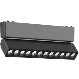 Γραμμικό Φωτιστικό Μαγνητικής Ράγας T04805-BL 23x2,6x8cm Led 960lm 12W Black Inlight
