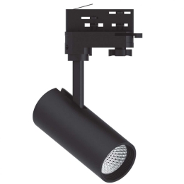 Σποτ Τριφασικής Ράγας T01002-BL 5,5x13x28cm Led 850lm 10W 4000K Black Inlight
