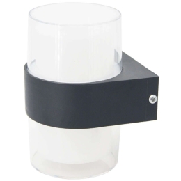Φωτιστικό Τοίχου - Απλίκα Athabasca 80203241 10,5x13,5cm Led 600lm 8W 3000K Anthracite ItLighting