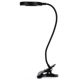 Φωτιστικό Γραφείου Με Κλιπ 7W 3044-BL 9x38cm Led 650lm 7W Black Inlight