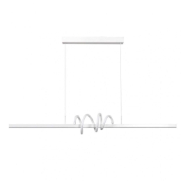 Φωτιστικό Οροφής - Ράγα 6075-WH 120cm Led 3400lm 40W White Inlight