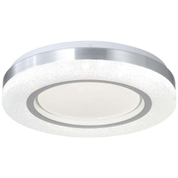 Φωτιστικό Οροφής - Πλαφονιέρα 42016-B Φ40x7cm Dim Led 4050lm 54W Silver-White Inlight