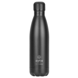 Ισοθερμικό Μπουκάλι Travel Flask 01-17989 Save Aegean 500Ml Ανοξείδωτο Ατσάλι Black Estia