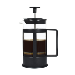 Καφετιέρα Με Έμβολο 01-8642 350Ml Γυαλί Black-Clear Estia Γυαλί