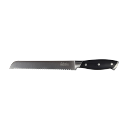 Μαχαίρι Ψωμιού 01-7027 Butcher Ανοξείδωτο Ατσάλι Silver-Black Estia Ανοξείδωτο Ατσάλι