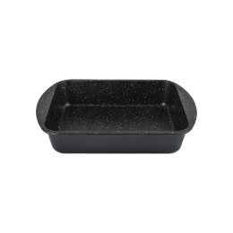 Ταψί Αντικολλητικό Magma 01-7232 35Χ27 Cm Μέταλλο Black Estia Αλουμίνιο