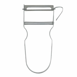 Αποφλοιωτής Inox 01-6266 11,9x6,6x1,2cm Inox Estia Ανοξείδωτο Ατσάλι