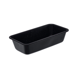 Φόρμα Ψωμιού Με Μαρμάρινη Επίστρωση Stone 01-5221 31x16x7cm Black Estia Αλουμίνιο