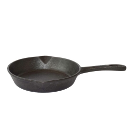 Τηγάνι Από Μαντέμι Iron 01-4460 Φ20cm Black Estia 20cm Μαντέμι
