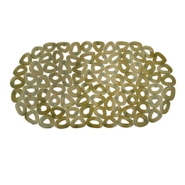 Αντιολισθητικό Μπάνιου Eco 02-14858 68x35cm Olive Estia 35Χ68 PVC