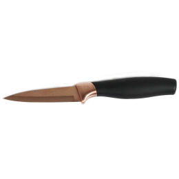 Μαχαίρι Ξεφλουδίσματος 01-2831 19,7cm Copper-Black Estia Ανοξείδωτο Ατσάλι