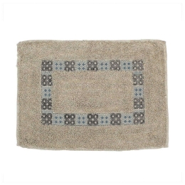 Ταπέτο Μπάνιου Native 02-11215 60x43cm Multi Estia 40X60 100% Βαμβάκι