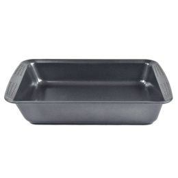 Ταψί Αντικολλητικό Ορθογώνιο Graphite 01-10706 35x25x6cm Grey Estia Αλουμίνιο