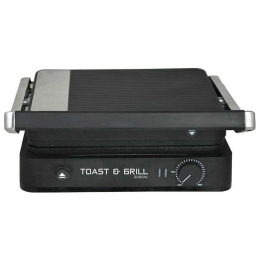 Τοστιέρα 4 Θέσεων Toast&Grill 06-11857 2000W Black-Grey Estia