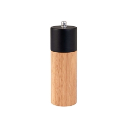 Μύλος Αλατιού-Πιπεριού Bamboo 01-12908 5x16cm Black-Natural Estia Bamboo