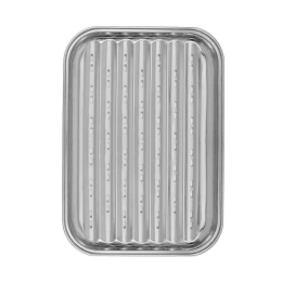Πλάκα Ψησίματος Bbq 05-11888 34x24cm Inox Estia Ανοξείδωτο Ατσάλι